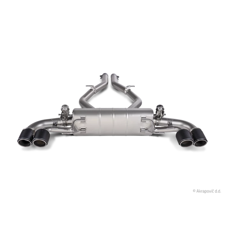 Alfa Romeo Giulia Quadrifoglio Slip-On Line (Titanium) 2018-2020