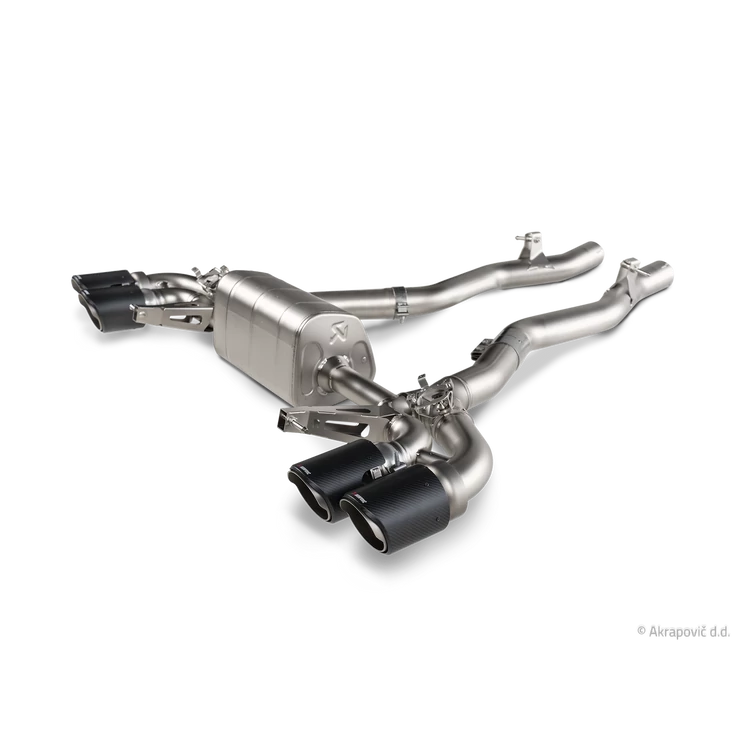 BMW M8 / M8 Competition (F91, F92) - OPF/GPF Slip-On Line (Titanium) 2020-2020