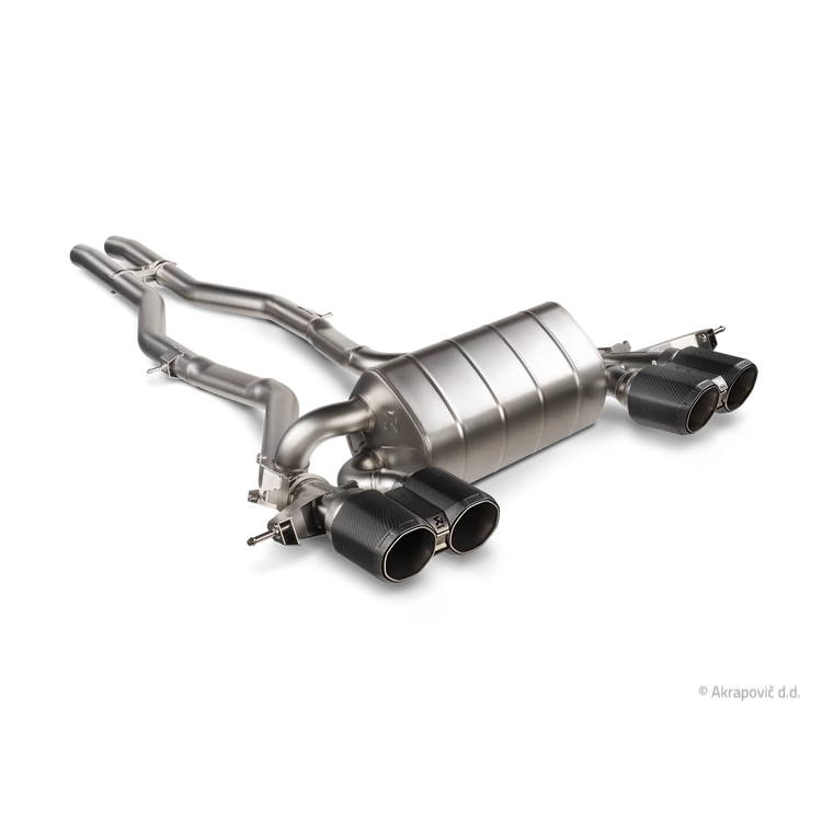BMW M3 (G80, G81) - OPF/GPF Slip-On Line (Titanium) 2021-2026