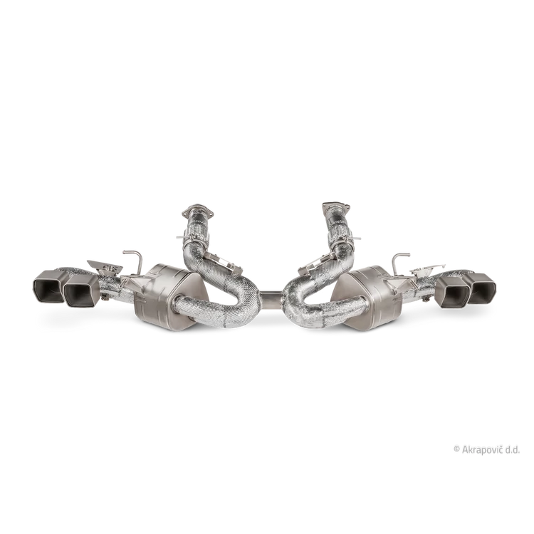 Chevrolet Corvette Stingray (C8) - OPF/GPF Slip-On Line (Titanium) 2020-2026