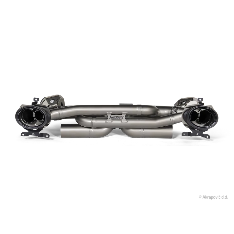 Porsche 911 Carrera /S/4/4S/GTS/Cabriolet/Targa/Dakar (992) - OPF/GPF Slip-On Race Line (Titanium) 2019-2024