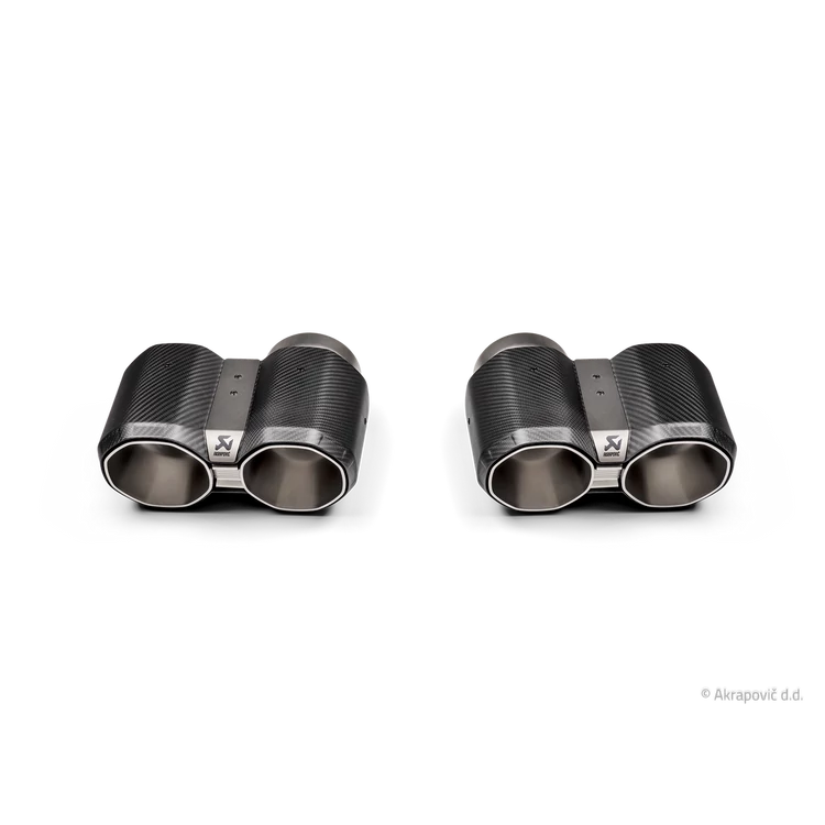 BMW M3 (G80, G81) - OPF/GPF Tail Pipe Set (Carbon) 2023-2026