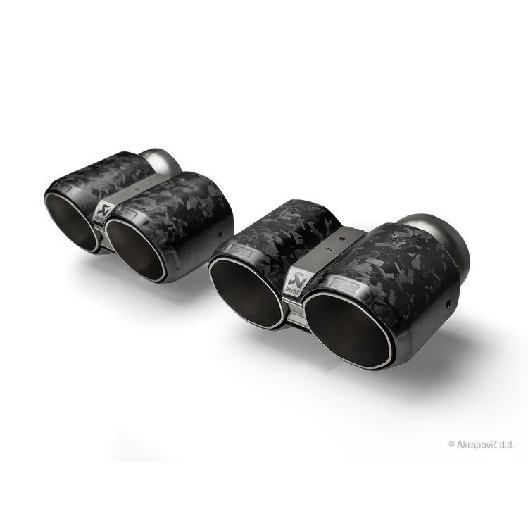 BMW M2 Coupé (G87) Tail Pipe Set (Chopped Carbon) 2023-2026
