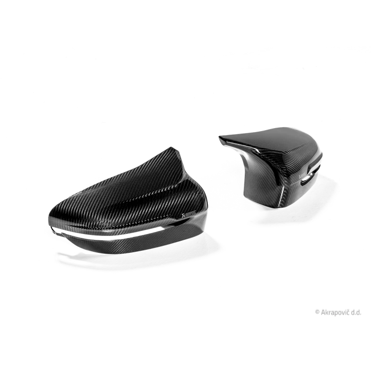 BMW M8 / M8 Competition (F91, F92) Carbon Fibre Mirror Cap Set - High Gloss 2018-2023